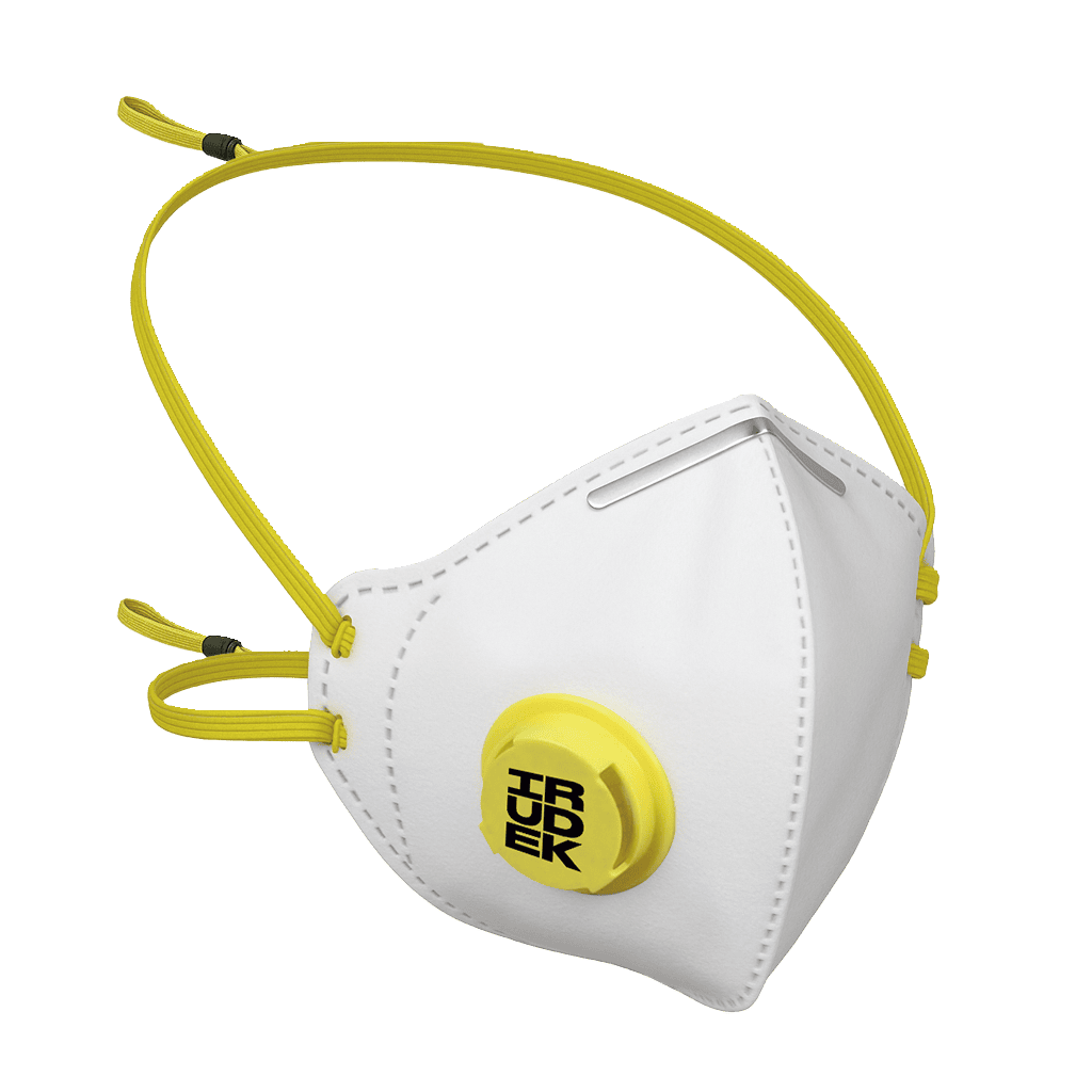 Masque pliable avec valve d'expiration – Protection FFP3