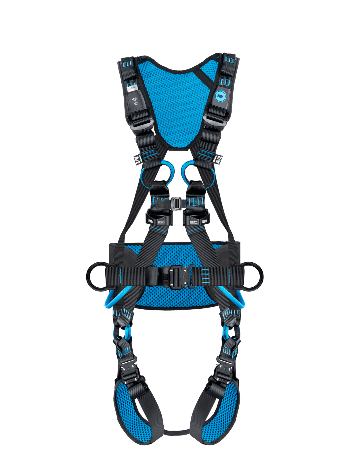 Harnais Wind Blue 2 : sécurité et confort pour le travail en hauteur.